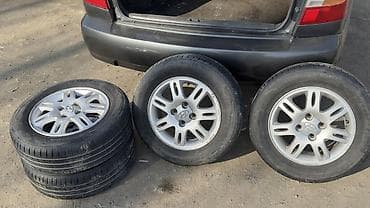 Колеса в сборе 185 / 65 / R 14, Лето, Б/у, Комплект, Легковые, Литые, отверстий - 4 at lalafo.kg Колеса в сборе 185 / 65 / R 14, Лето, Б/у, Комплект, Легковые, Литые, отверстий - 4