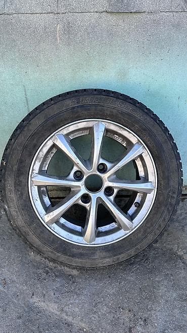 Колеса в сборе 165 / 65 / R 13, Зима, Б/у, Комплект, Легковые, Литые, отверстий - 4 at lalafo.kg Колеса в сборе 165 / 65 / R 13, Зима, Б/у, Комплект, Легковые, Литые, отверстий - 4