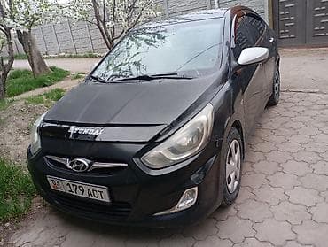 Hyundai Solaris: 2011 г., 1.6 л, Автомат, Бензин, Седан at lalafo.kg Hyundai Solaris: 2011 г., 1.6 л, Автомат, Бензин, Седан