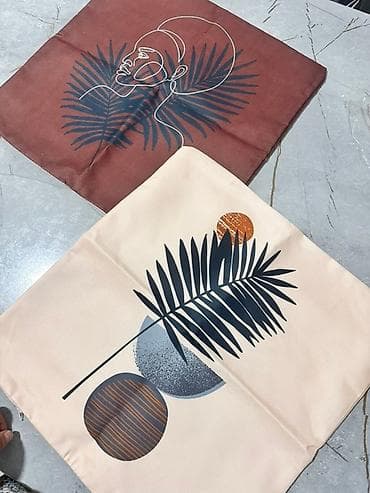 Набор из двух декоративных наволочек, которые придадут особый шарм at lalafo.kg Набор из двух декоративных наволочек, которые придадут особый шарм