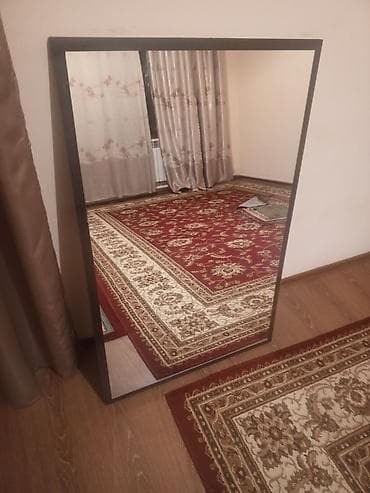 Напольное зеркало в прямоугольной раме. - Форм‑фактор: напольное at lalafo.kg Напольное зеркало в прямоугольной раме. - Форм‑фактор: напольное