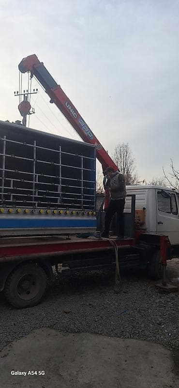 Услуги манипулятора (кран-борта) UNIC - Погрузка, разгрузка и lalafo.kg да Услуги манипулятора (кран-борта) UNIC - Погрузка, разгрузка и