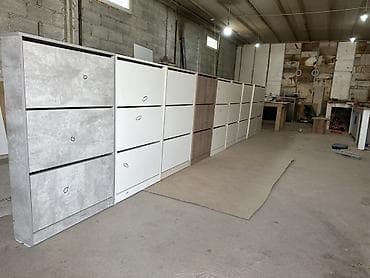 Тумба и подставка для обуви, Пластик, цвет - Белый at lalafo.kg Тумба и подставка для обуви, Пластик, цвет - Белый