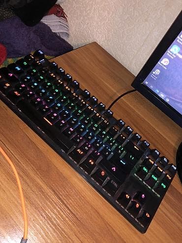 Клавиатура, Механическая, Проводное подключение, Размер: 100% at lalafo.kg Клавиатура, Механическая, Проводное подключение, Размер: 100%