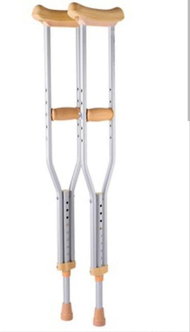 Подмышечные костыли, пара - Материал: легкий алюминиевый сплав с at lalafo.kg Подмышечные костыли, пара - Материал: легкий алюминиевый сплав с