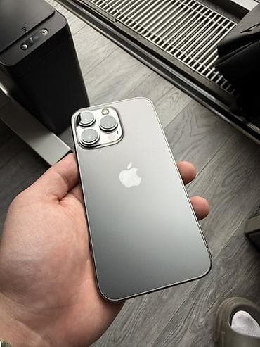 IPhone 13 Pro, Б/у, 128 ГБ, Space Gray, Чехол, 75 % at lalafo.kg — 1 IPhone 13 Pro, Б/у, 128 ГБ, Space Gray, Чехол, 75 % — 1
