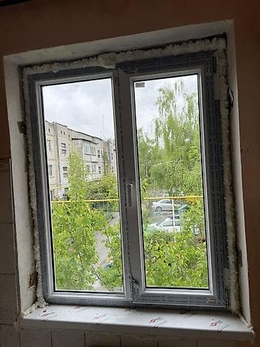 Пластиковые окна ПВХ для квартиры/лоджии - Материал: белый at lalafo.kg Пластиковые окна ПВХ для квартиры/лоджии - Материал: белый