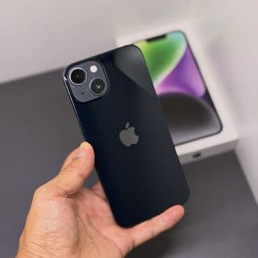 IPhone 14, Б/у, 512 ГБ, Черный, Зарядное устройство, Защитное стекло, Чехол, 89 % at lalafo.kg IPhone 14, Б/у, 512 ГБ, Черный, Зарядное устройство, Защитное стекло, Чехол, 89 %