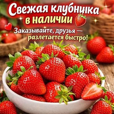 Клубника В розницу at lalafo.kg Клубника В розницу