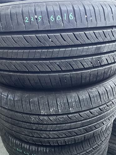 Шиналар 225 / 60 / R 16, Жай, Колдонулган, Жуп, Жеңил унаалар, Корея, Hankook lalafo.kg да Шиналар 225 / 60 / R 16, Жай, Колдонулган, Жуп, Жеңил унаалар, Корея, Hankook