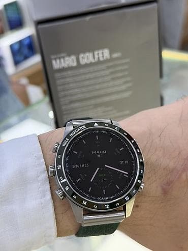 Garmin MARQ Golfer — премиальные спортивные часы для гольфа с at lalafo.kg Garmin MARQ Golfer — премиальные спортивные часы для гольфа с