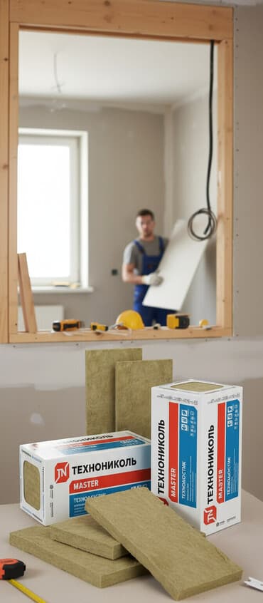 Звукоизоляционные плиты «Технониколь» серии «Техноакустик» at lalafo.kg Звукоизоляционные плиты «Технониколь» серии «Техноакустик»
