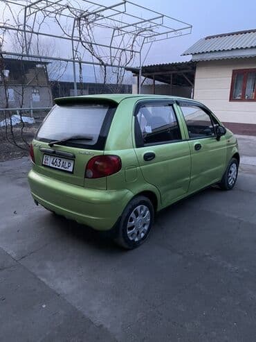 Daewoo Matiz: 2007 г., Механика, Хэтчбэк at lalafo.kg Daewoo Matiz: 2007 г., Механика, Хэтчбэк