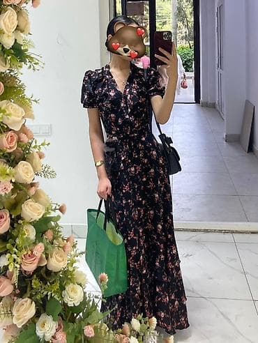 Повседневное платье, Лето, Длинная модель, Стандарт at lalafo.kg Повседневное платье, Лето, Длинная модель, Стандарт