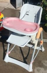 Стульчик для кормления без матраса регулируется по высоте at lalafo.kg Стульчик для кормления без матраса регулируется по высоте