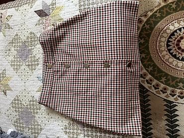 Юбка, Модель юбки: Трапеция, Мини, Высокая талия at lalafo.kg Юбка, Модель юбки: Трапеция, Мини, Высокая талия