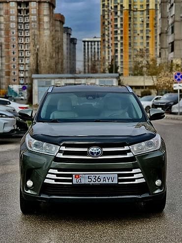 Toyota Highlander: 2018 г., 3.5 л, Автомат, Гибрид, Кроссовер at lalafo.kg Toyota Highlander: 2018 г., 3.5 л, Автомат, Гибрид, Кроссовер
