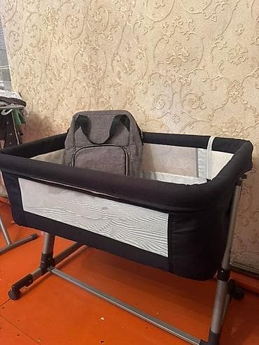 Срочно продаю . Универсальная детская приставная кроватка-колыбель в at lalafo.kg Срочно продаю . Универсальная детская приставная кроватка-колыбель в