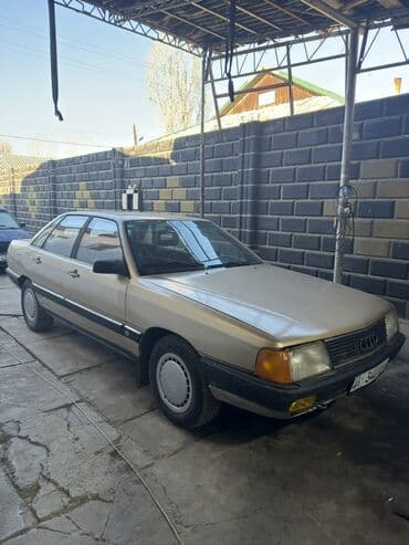 Audi 100: 1986 г., 2.2 л, Механика, Бензин, Седан at lalafo.kg Audi 100: 1986 г., 2.2 л, Механика, Бензин, Седан