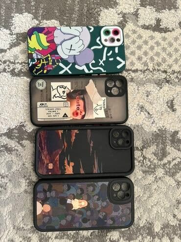Набор дизайнерских чехлов для iPhone 250 за штук В комплекте 4 чехла at lalafo.kg Набор дизайнерских чехлов для iPhone 250 за штук В комплекте 4 чехла