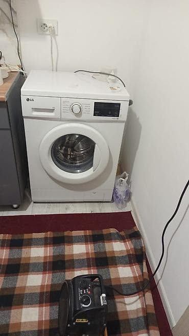 Стиральная машина LG, фронтальная загрузка. Основные характеристики at lalafo.kg Стиральная машина LG, фронтальная загрузка. Основные характеристики