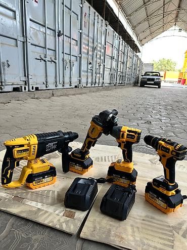 Набор инструментов KASON Четыре в одном Перфоратор Болгарка at lalafo.kg Набор инструментов KASON Четыре в одном Перфоратор Болгарка