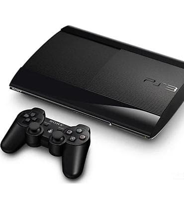 Игровая приставка Sony PlayStation 3 (Super Slim) с геймпадом at lalafo.kg Игровая приставка Sony PlayStation 3 (Super Slim) с геймпадом