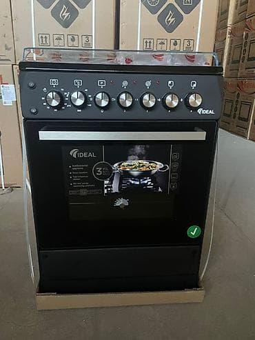 Газовая плита IDEAL, 50×60 см Основные характеристики: - Варочная at lalafo.kg Газовая плита IDEAL, 50×60 см Основные характеристики: - Варочная