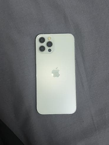IPhone 12 Pro, Б/у, 256 ГБ, Серебристый, Чехол, 78 % at lalafo.kg IPhone 12 Pro, Б/у, 256 ГБ, Серебристый, Чехол, 78 %