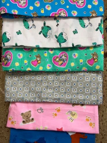 НОВЫЕ ПЕЛЁНКИ - байковые и ХБ 100% хлопок Размер - 1 метр на 1 метр at lalafo.kg НОВЫЕ ПЕЛЁНКИ - байковые и ХБ 100% хлопок Размер - 1 метр на 1 метр