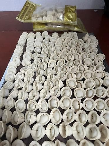 Пельмени «халал» ручной лепки - Формат: замороженные пельмени в at lalafo.kg Пельмени «халал» ручной лепки - Формат: замороженные пельмени в