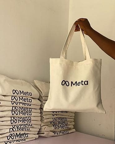 Эко-сумки-шопперы с брендированием Делаем оптом на заказ - Материал at lalafo.kg Эко-сумки-шопперы с брендированием Делаем оптом на заказ - Материал