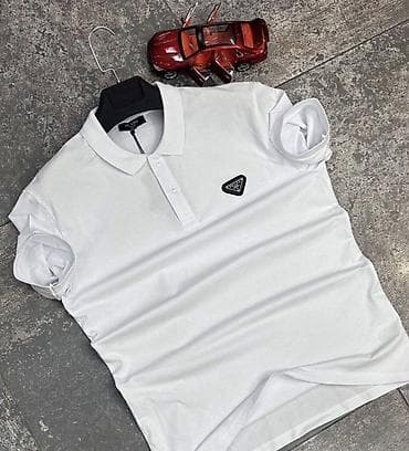 Мужская футболка, S, M, L, Prada, Новый, Платная доставка at lalafo.kg Мужская футболка, S, M, L, Prada, Новый, Платная доставка