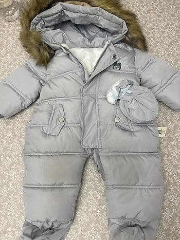 Тёплый зимний комбинезон для малыша 62-66см 6-9 месяцев Забирать с 5 at lalafo.kg Тёплый зимний комбинезон для малыша 62-66см 6-9 месяцев Забирать с 5
