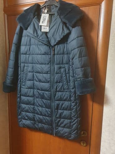 Пуховик, По колено, С капюшоном, 3XL at lalafo.kg Пуховик, По колено, С капюшоном, 3XL