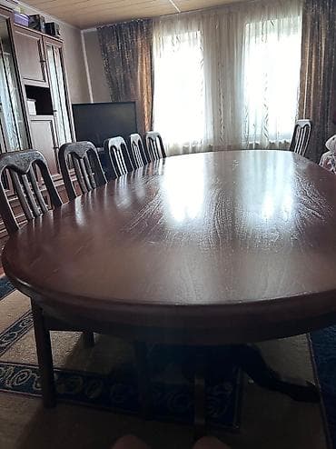 Эс алууга бүктөлмө столдор: Стол цена 33000 Продается большой стол из ОРЕХОВОГО дерева. В хорошем lalafo.kg да — 4 Эс алууга бүктөлмө столдор: Стол цена 33000 Продается большой стол из ОРЕХОВОГО дерева. В хорошем — 4