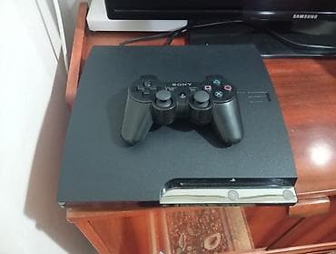 PlayStation 3 Slim (черный) с комплектом игр Комплектация: - Консоль at lalafo.kg PlayStation 3 Slim (черный) с комплектом игр Комплектация: - Консоль