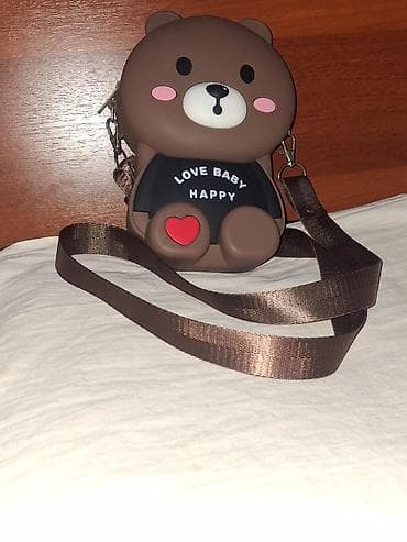 Набор милых аксессуаров в одном стиле: 1) Сумочка через плечо в виде at lalafo.kg Набор милых аксессуаров в одном стиле: 1) Сумочка через плечо в виде