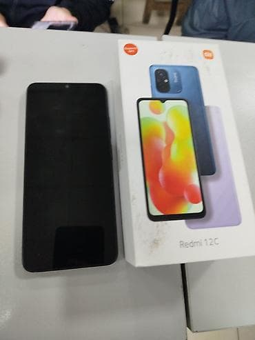 Redmi, Redmi 12C, Б/у, 64 ГБ, цвет - Серый at lalafo.kg Redmi, Redmi 12C, Б/у, 64 ГБ, цвет - Серый