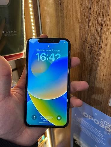 IPhone X, Б/у, 256 ГБ, Черный at lalafo.kg IPhone X, Б/у, 256 ГБ, Черный