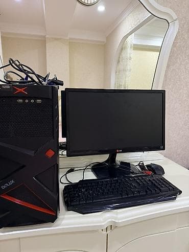 Комплект офисной мебели, Б/у, цвет - Черный at lalafo.kg Комплект офисной мебели, Б/у, цвет - Черный