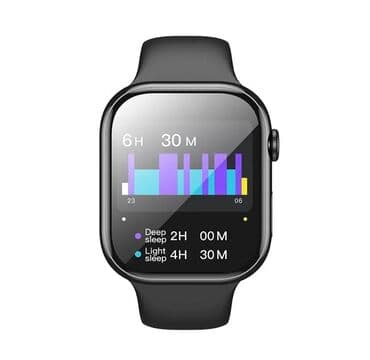 Умные часы с сенсорным экраном и датчиками здоровья - Классический at lalafo.kg Умные часы с сенсорным экраном и датчиками здоровья - Классический