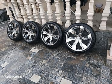 Дөңгөлөктөр монтажда 275 / 40 / R 22, All-season, Колдонулган, Комплект, Жеңил унаалар, Куйма, тешиктери - 5 lalafo.kg да — 1 Дөңгөлөктөр монтажда 275 / 40 / R 22, All-season, Колдонулган, Комплект, Жеңил унаалар, Куйма, тешиктери - 5 — 1