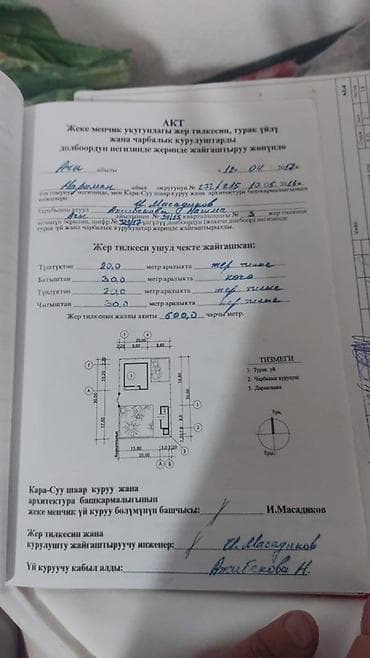 6 соток, Для строительства, Генеральная доверенность, Договор купли-продажи, Красная книга at lalafo.kg — 1 6 соток, Для строительства, Генеральная доверенность, Договор купли-продажи, Красная книга — 1