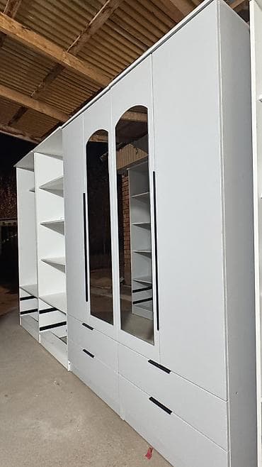 Купе шкафтар: Шифоньерлер, кийидер үчүн шкафтар, Жаңы, Түз, ЛДСП lalafo.kg да — 4 Купе шкафтар: Шифоньерлер, кийидер үчүн шкафтар, Жаңы, Түз, ЛДСП — 4