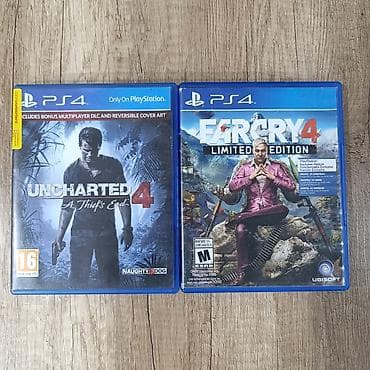 Продаю игры для PlayStation 4 (диски в коробках) 1) Uncharted 4: A at lalafo.kg Продаю игры для PlayStation 4 (диски в коробках) 1) Uncharted 4: A