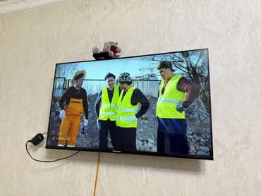 Телевизор Panasonic, тонкая рамка, диагональ ориентировочно 43–50" at lalafo.kg Телевизор Panasonic, тонкая рамка, диагональ ориентировочно 43–50"