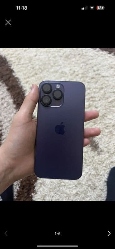 IPhone 14 Pro Max, Deep Purple, 82 % at lalafo.kg IPhone 14 Pro Max, Deep Purple, 82 %