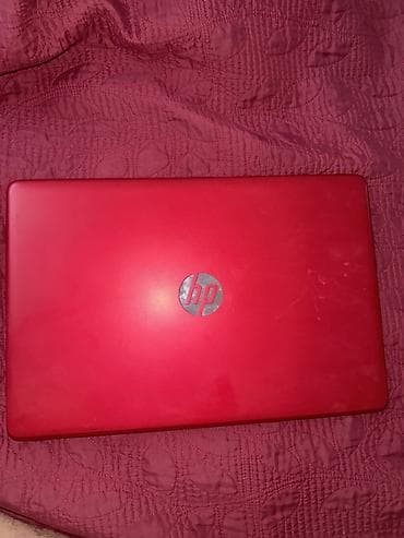 Ноутбук HP 15 (красный) Характеристики по наклейке и экрану: - at lalafo.kg Ноутбук HP 15 (красный) Характеристики по наклейке и экрану: -