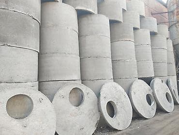 Железобетонные кольца и плиты перекрытия для колодцев/септиков at lalafo.kg Железобетонные кольца и плиты перекрытия для колодцев/септиков